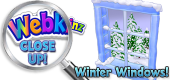 WEBKINZ CLOSE UP - Winter Windows - Featured WEBKINZ CLOSE UP - Winter Windows - Featured