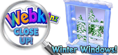 WEBKINZ CLOSE UP - Winter Windows - Featured