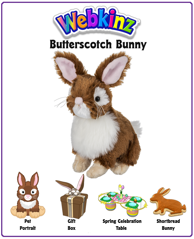 webkinz butterscotch bunny