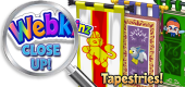 WEBKINZ CLOSE UP - Featured Tapestries