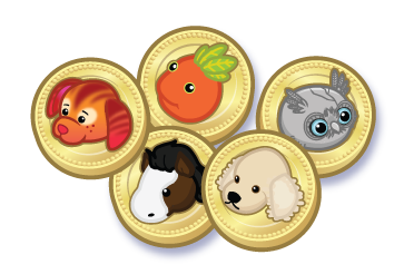 Webkinz Pet Medallions