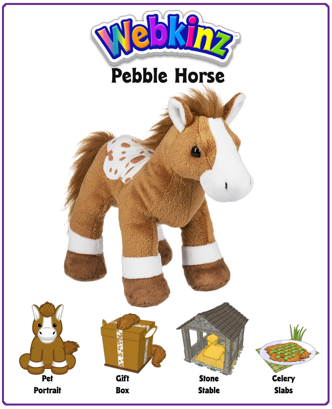 webkinz pebble horse