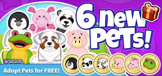 6 More Medallions Pets! | WKN: Webkinz Newz