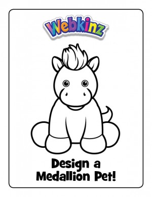 Webkinz Pet Medallions