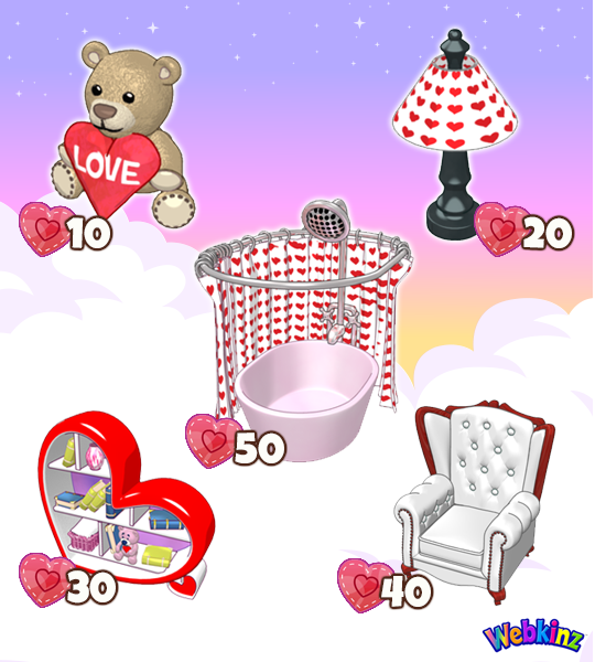 valentines webkinz