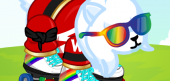 Rainbow Shades, Rainbow Rollers, Dance Crew Jacket and Pants