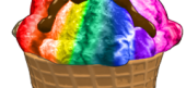 Really Rainbow Ice Cream