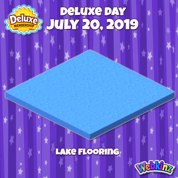 Details about   2020 Webkinz July DELUXE DAY Membership Prize Floating Dock Bed 