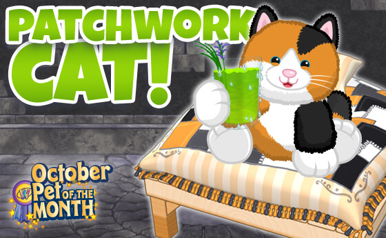 patchwork cat webkinz