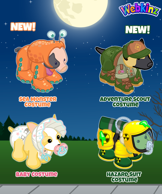 Webkinz - The 2019 Fall Clothing Line, along with NEW Halloween costumes  are NOW AVAILABLE at the KinzStyle Outlet! Learn more