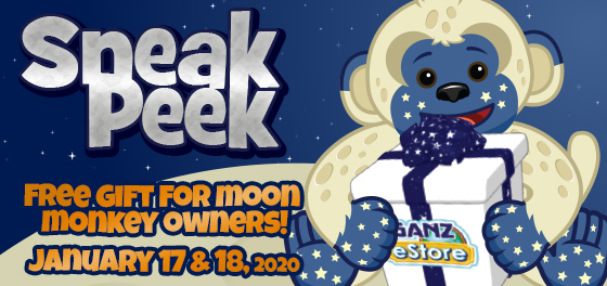 Webkinz Classic Moon Monkey *Code Only* 