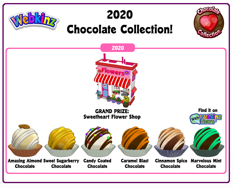 Cinnamon Chocolate Stand Prize Gallery! WKN Webkinz Newz