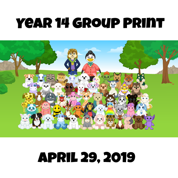 Webkinz Close Up Webkinz Day Group Prints! WKN Webkinz Newz