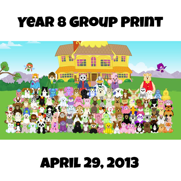 Webkinz Close Up Webkinz Day Group Prints! WKN Webkinz Newz