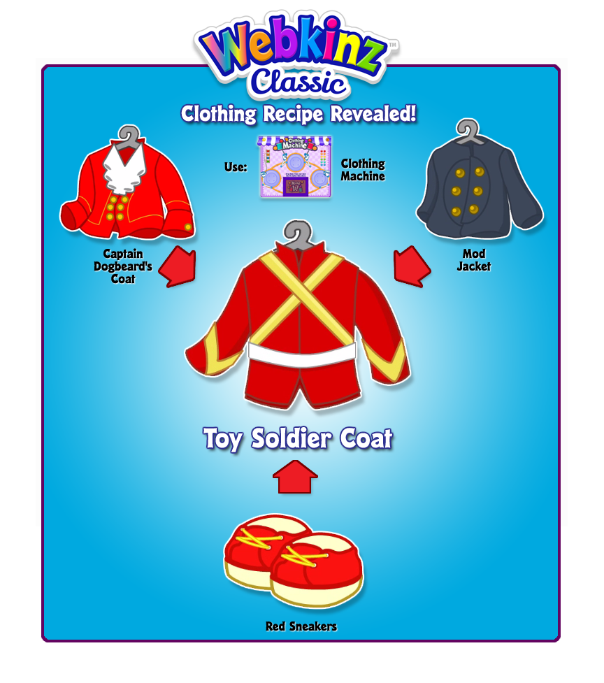 webkinz mystery clothing