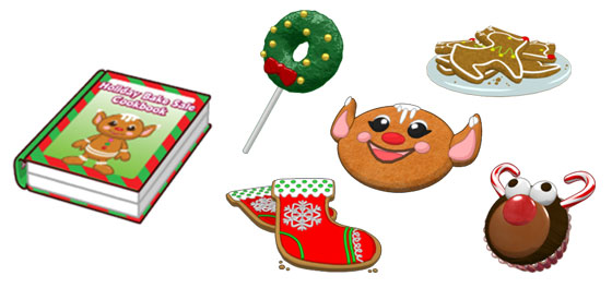 Webkinz Holiday/Festive Foods Read Description Pick 3 Online Items 