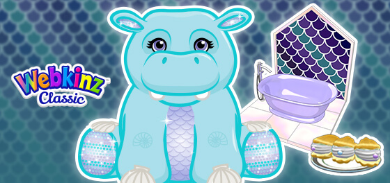 webkinz pink hippo