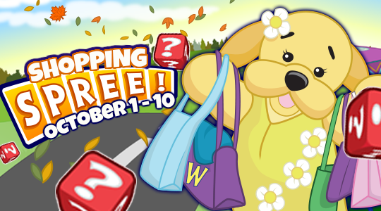 Fall Shopping Spree October ON NOW!