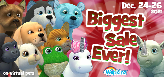 Webkinz pets for deals sale