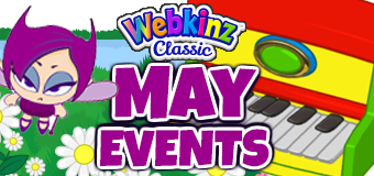 Webkinz Classic Event Calendar - May, 2022