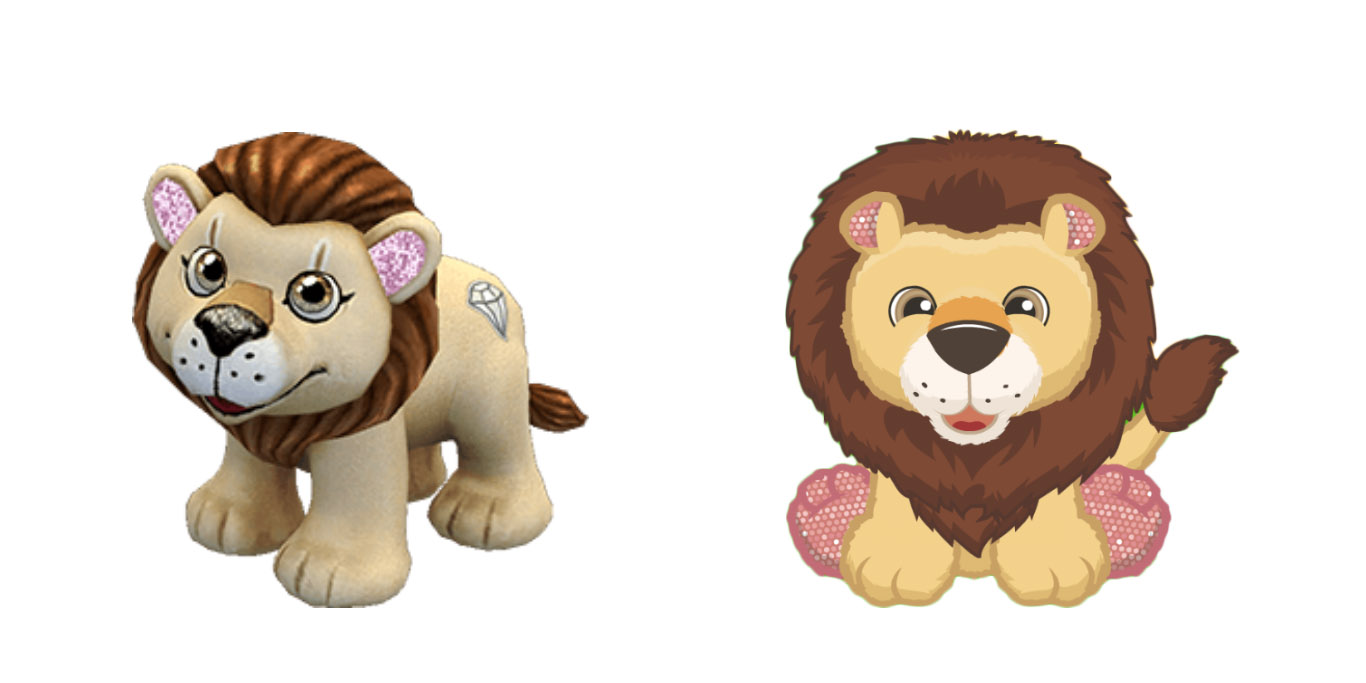 Webkinz love clearance lion