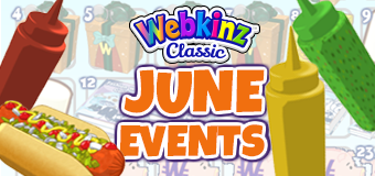 Webkinz Classic Event Calendar - June, 2022