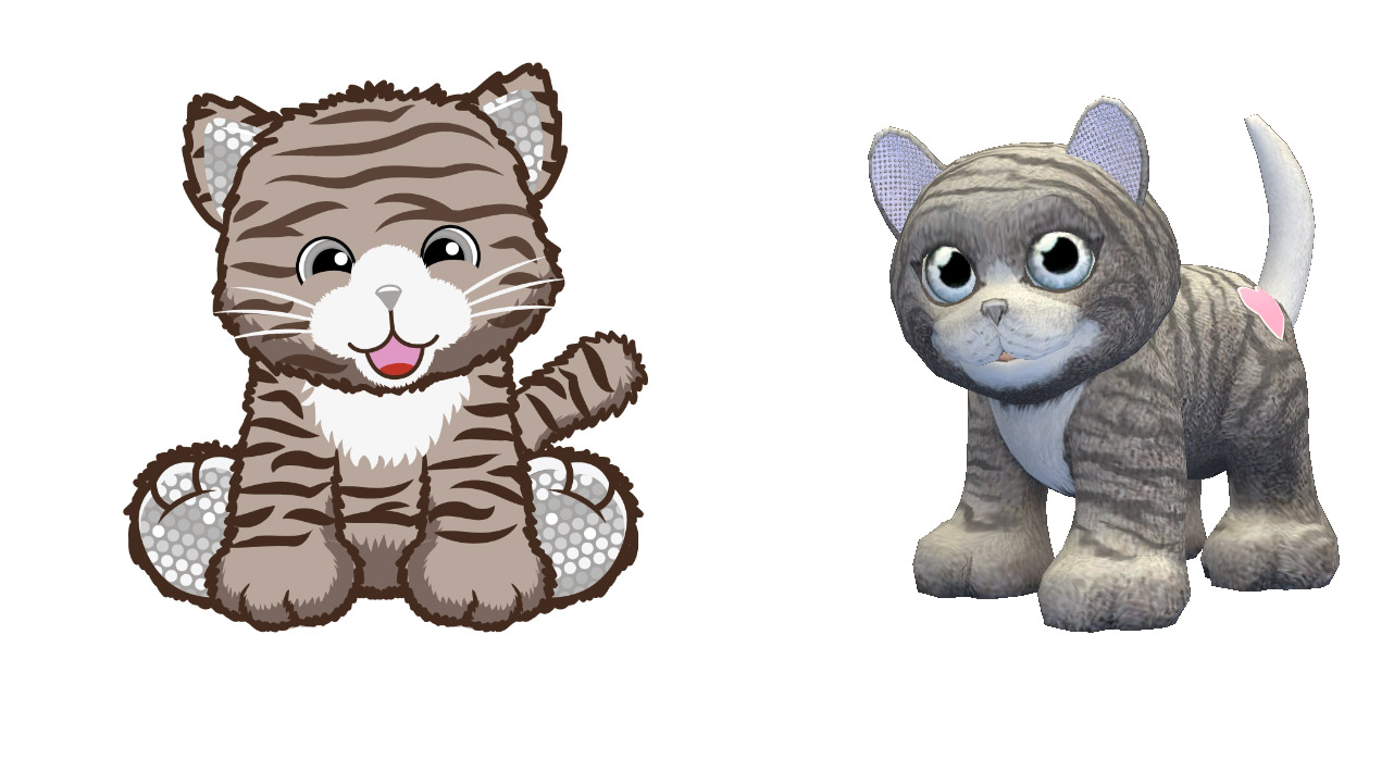 webkinz tabby cat