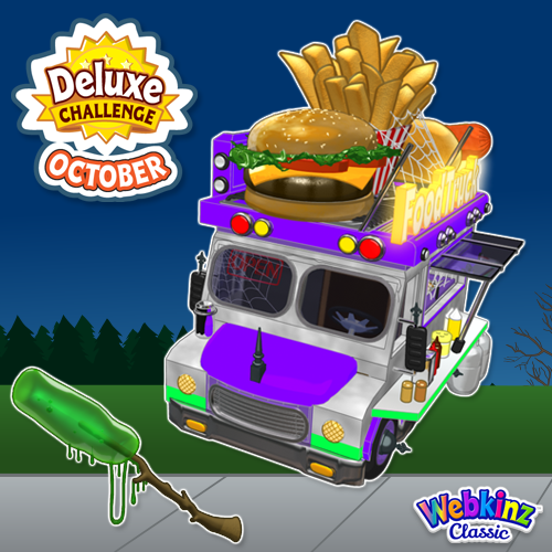 SNEAK PEEK October Deluxe Challenge! WKN Webkinz Newz