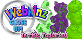 WEBKINZ CLOSE UP - Topiaries - Featured PART 2