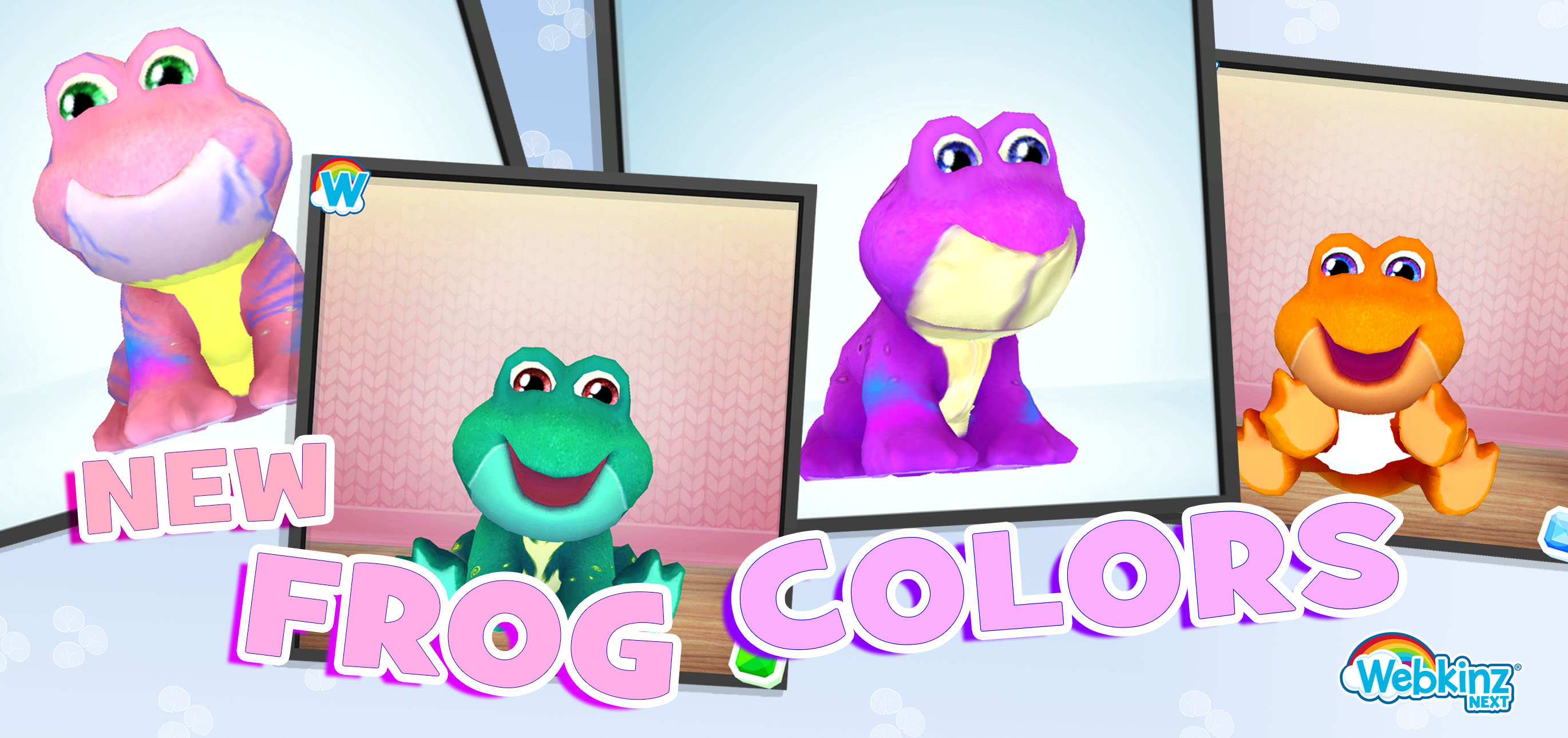 frog colors feature