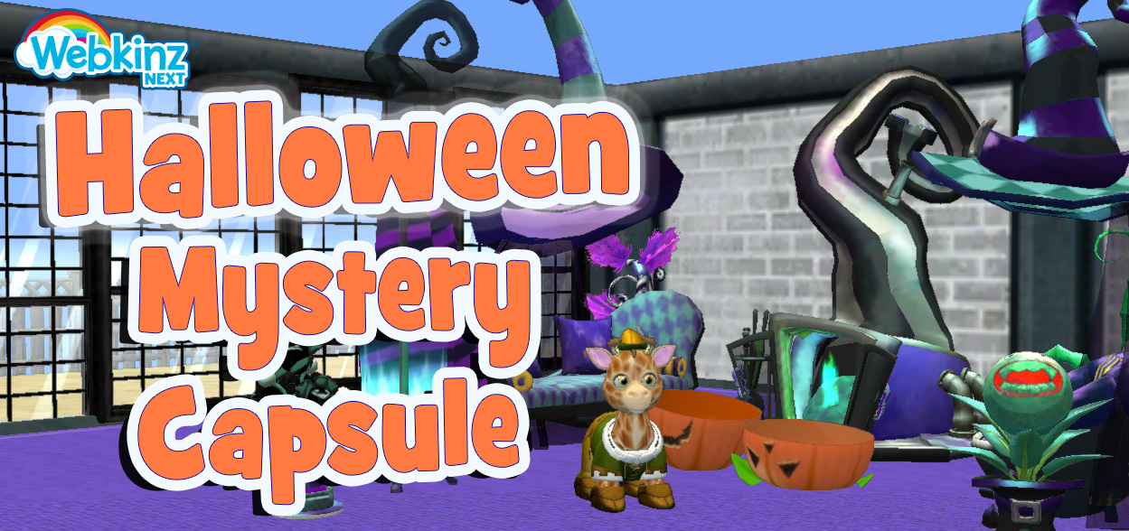 NEW Halloween Mystery Capsule WKN Webkinz Newz