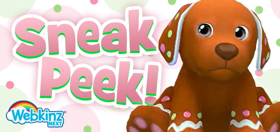 Webkinz on sale gingerbread puppy