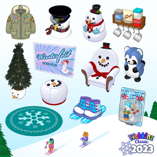 Sneak Peek Webkinz Classic Winterfest! WKN Webkinz Newz