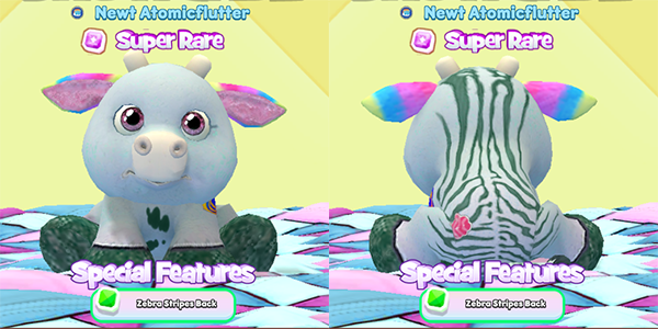 Pink Zebra  WKN: Webkinz Newz