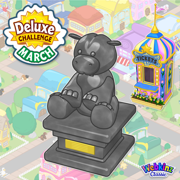 SNEAK PEEK March Deluxe Challenge! WKN Webkinz Newz