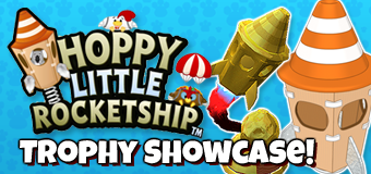 Hoppy Little Rocketship Trophy Showcase - FEATURE