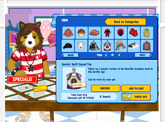 Webkinz - The 2019 Fall Clothing Line, along with NEW Halloween costumes  are NOW AVAILABLE at the KinzStyle Outlet! Learn more