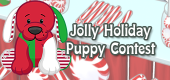 Webkinz jolly store holiday puppy