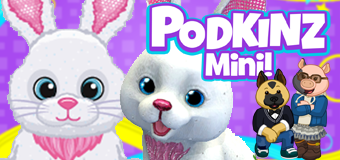 Podkinz Video: Meet The Webkinz White Bunny!
