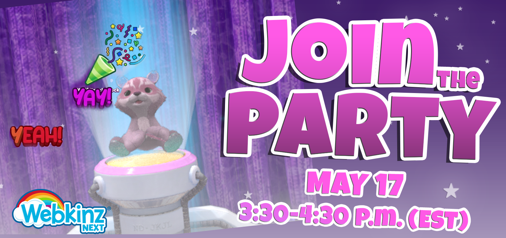 Cotton Candy Raccoon Spark Party_Feature