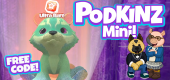 Podkinz 2024 - Cotton Candy Raccoon FEATURE