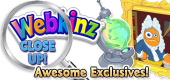 WEBKINZ CLOSE UP - Exclusives4 - Featured