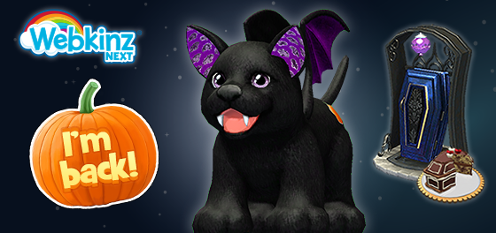 Vampire Kitten returns to Webkinz Next