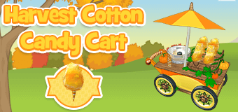 Celebrate Thanksgiving with the Harvest Cotton Candy Cart!