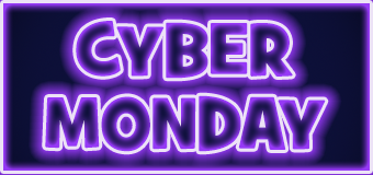 Cyber Monday 2025 is NOW ON at the eStore!