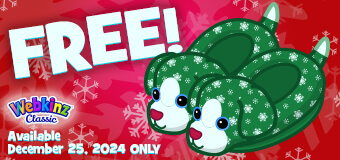 eStore FREE Christmas Day Giveaway: Green Snowy Puppy Slippers