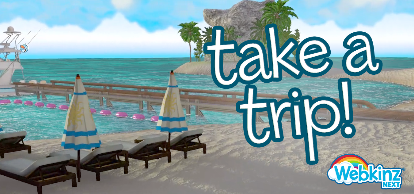 Take a Beach Vacation in Webkinz Next!