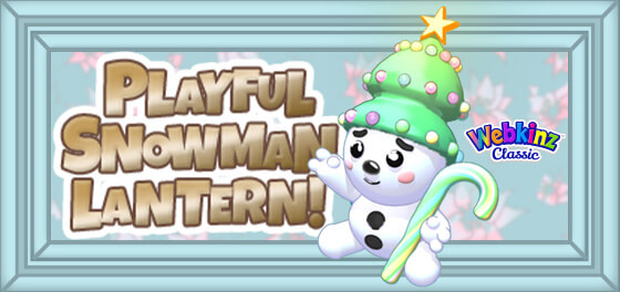 The Playful Snowman Lantern is a Perfect Companion!