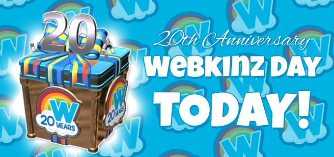 2025 Webkinz Day TODAY FEATURE