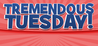 Tremendous Tuesdays are BACK!